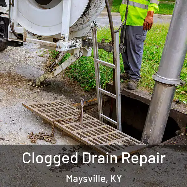  Clogged Drain Repair Maysville, KY