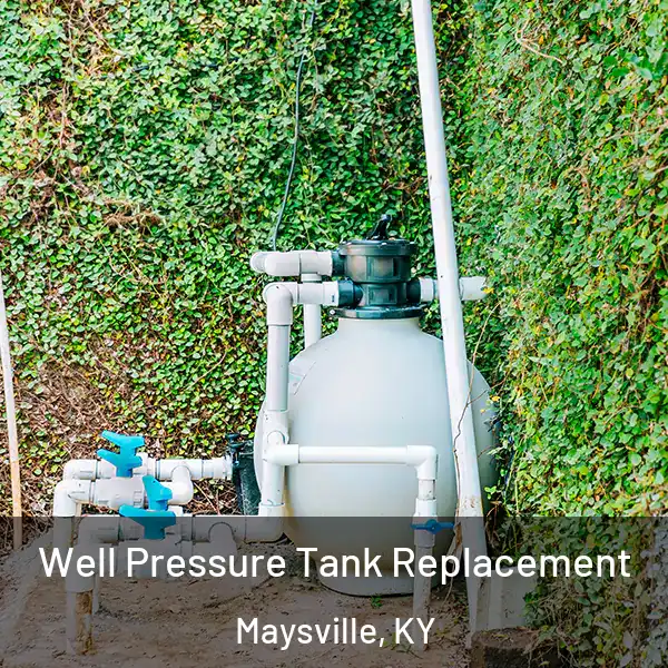  Well Pressure Tank Replacement Maysville, KY